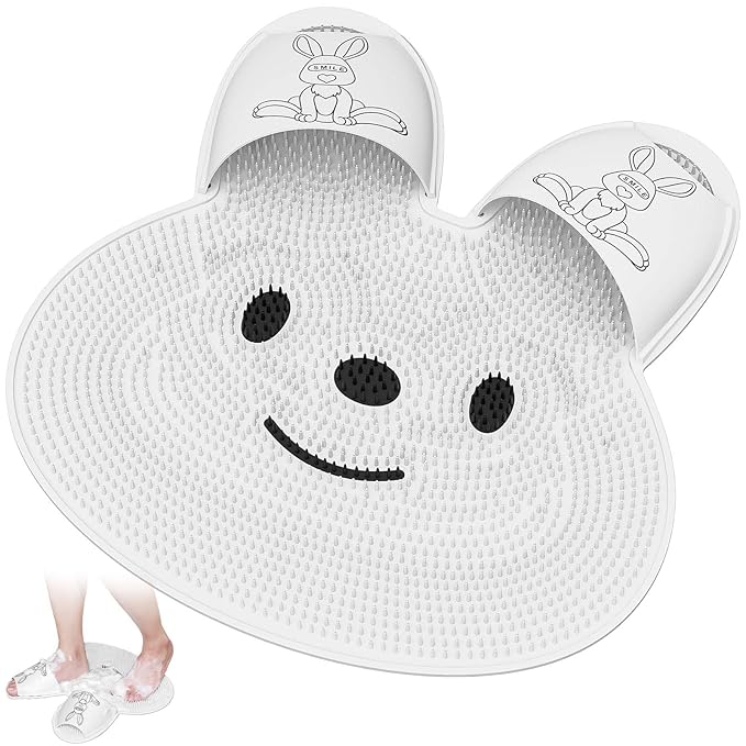 Rabbit-Shaped Foot Scrubber